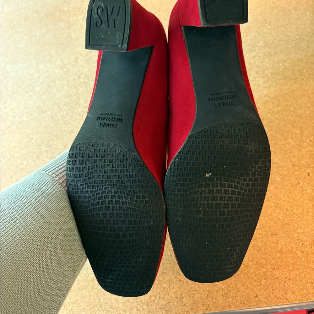 Stuart Weitzman suede heels - Picture 10 of 10
